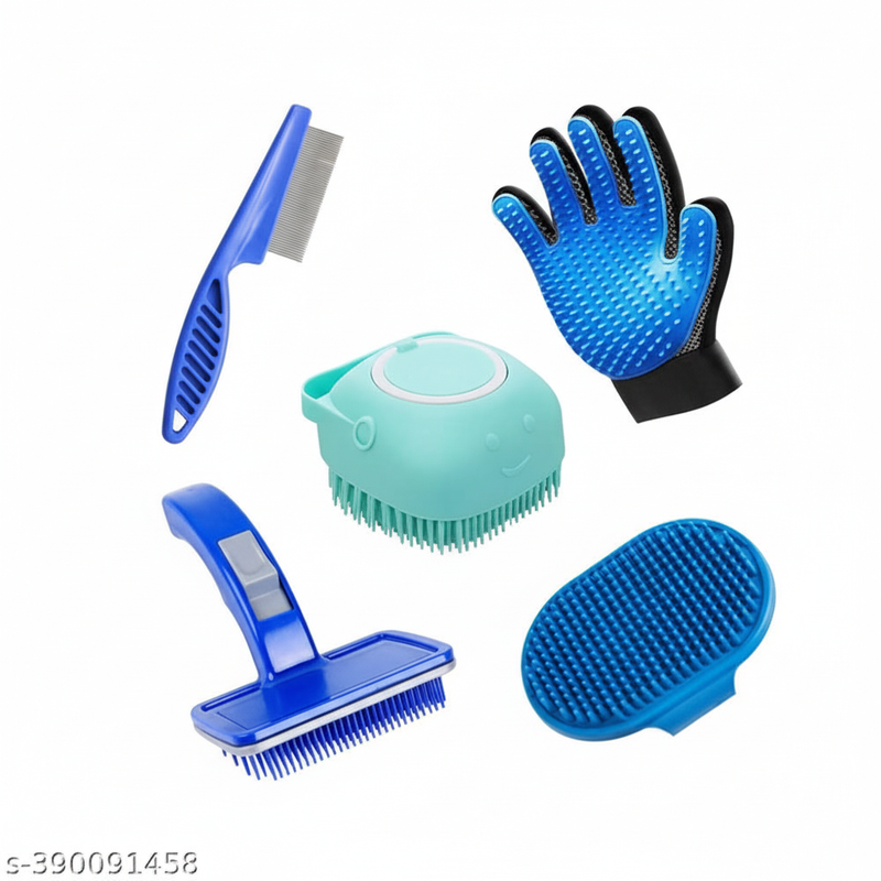 Pet Grooming brush Set of 5 – Pet Care Kit – SkultLife