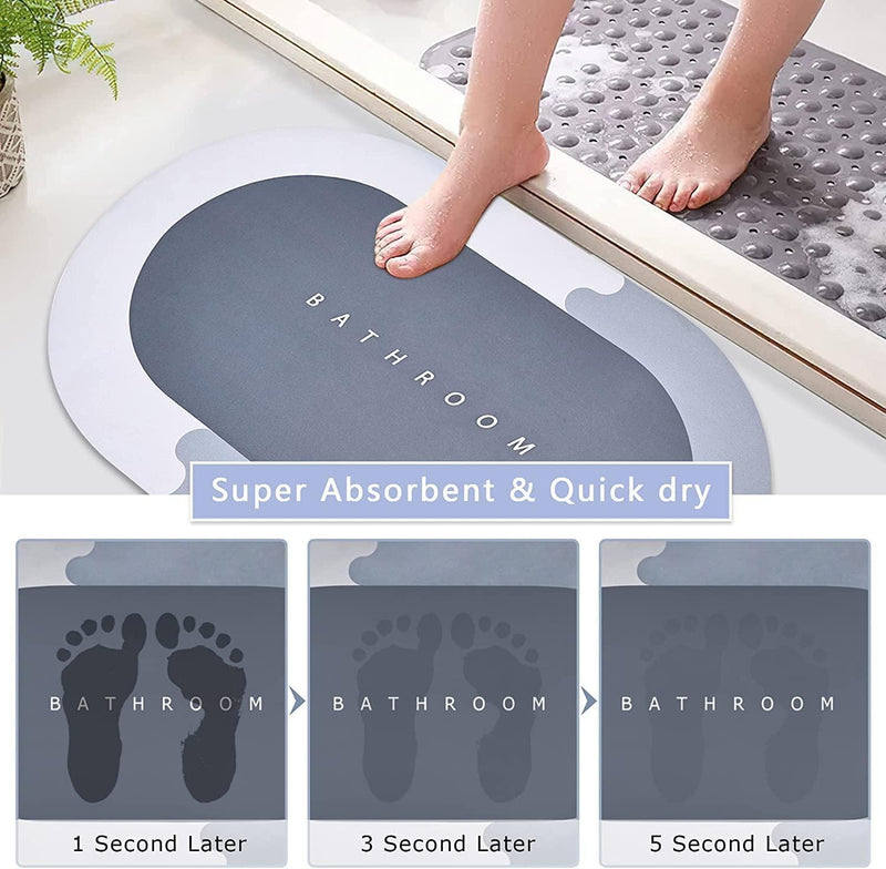 super absorbent bath floor mat