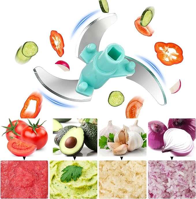 manual thread vegetable chopper with container