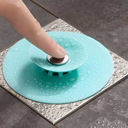 Silicone Kitchen Sink Strainer (Random Color) (Pack of 3)