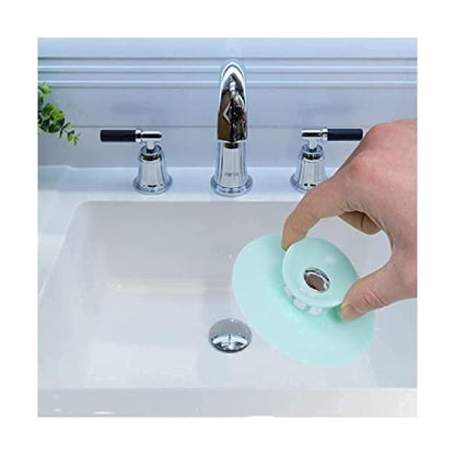 Silicone Kitchen Sink Strainer (Random Color) (Pack of 3)