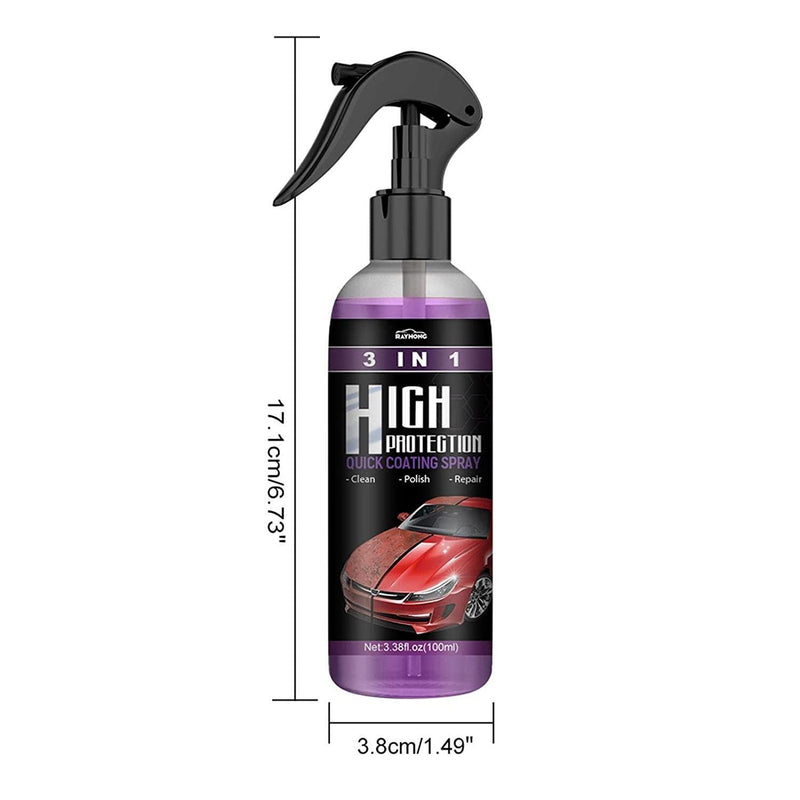 Nano Car Scratch Repair Spray – Hydrophobic Paint Protection Pack of 2
