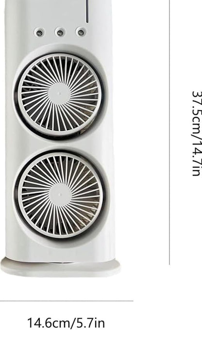 Double Ended Portable Mist Spray Fan USB Rechargeable – SkultLife