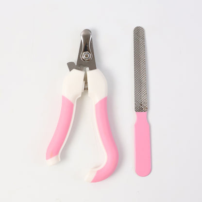 Pet Nail Clipper And File Set (2 Pc)