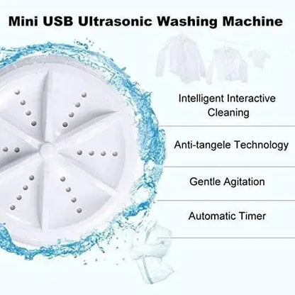 mini portable washing machine for quick laundry