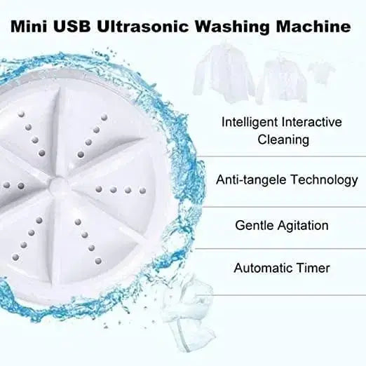 mini portable washing machine for quick laundry