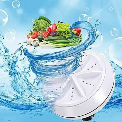 mini portable washing machine for quick laundry Turbine Washer – USB Travel