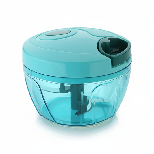thread vegetable chopper with container 500ml – Manual Food Chopper with Container – SkultLife
