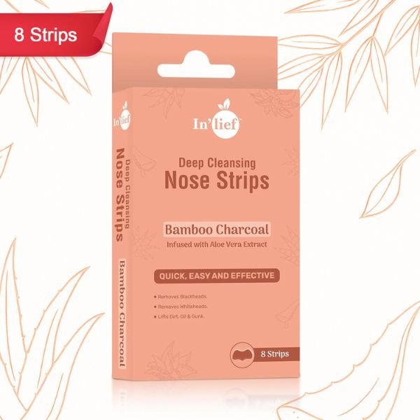 Inlief Bamboo Charcoal Deep Cleansing Nose (8 Strips)