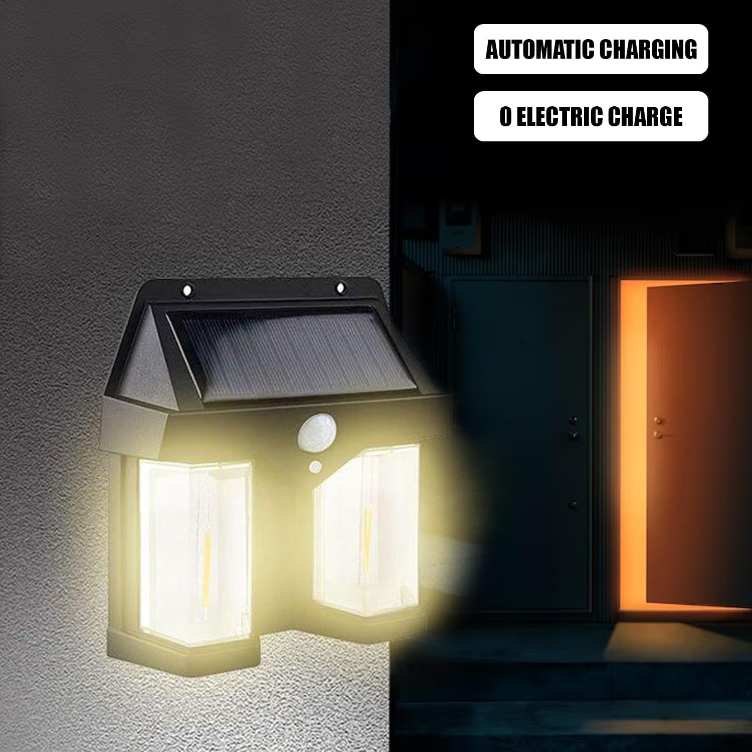 Solar wall light motion sensor 3 modes explained