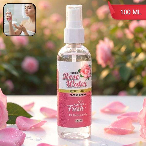 Rose Water Face Mist Spray 100 Ml